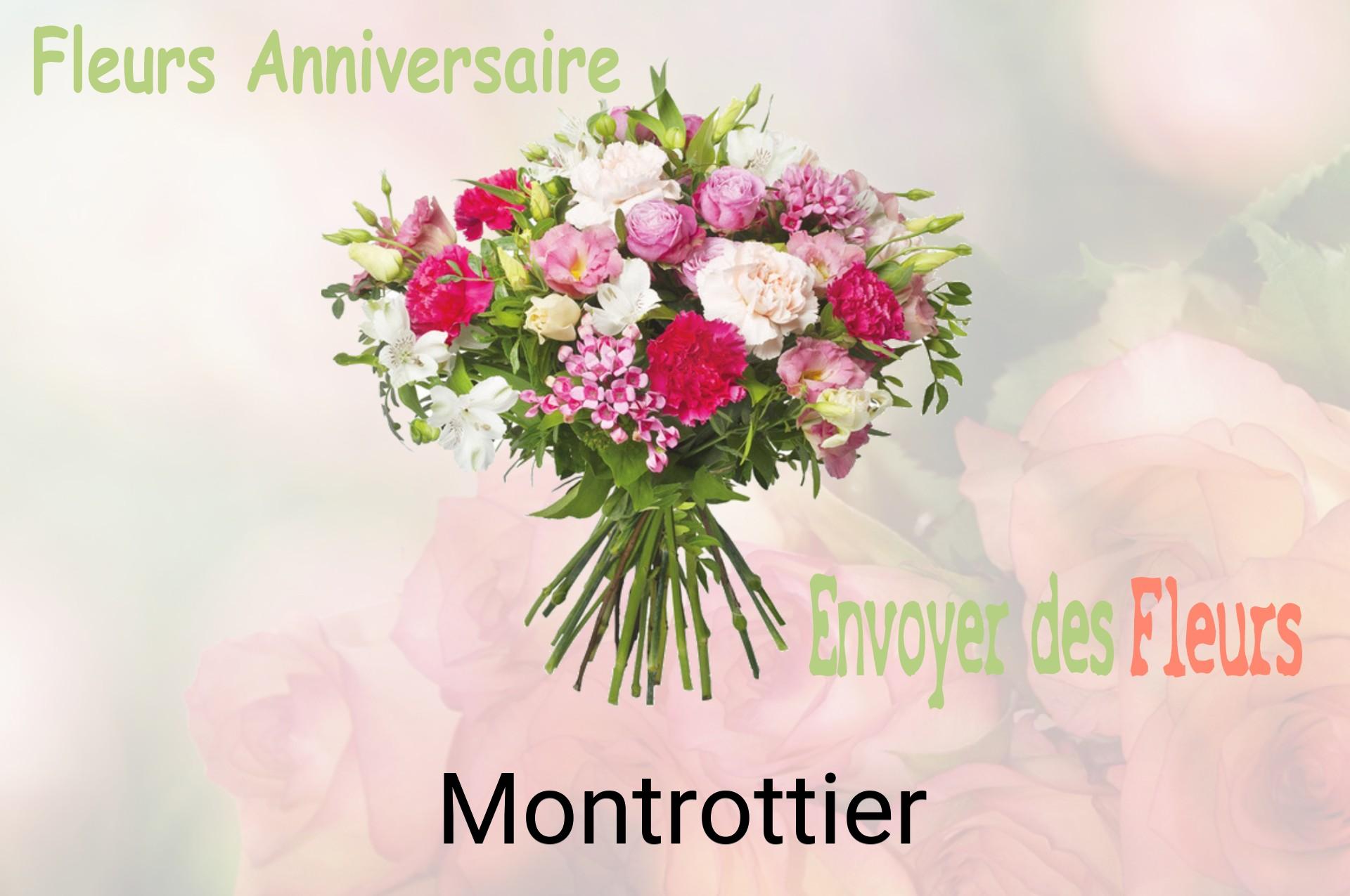 Bouquet de fleurs d’anniversaire livré à Montrottier